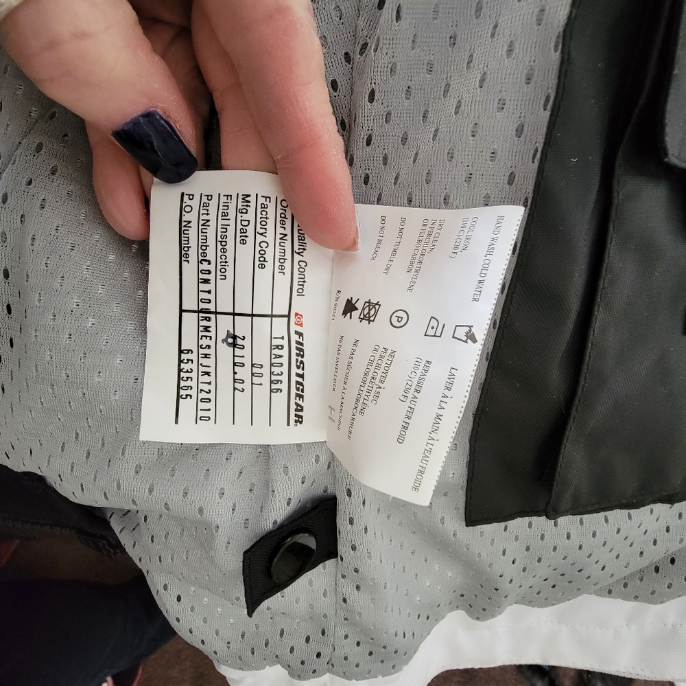 FirstGear Motorcycle Riding Jacket - Picture 6 of 8